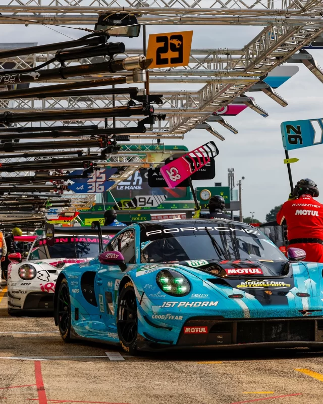 From the signature Iron Dames flair to the unmistakable teal Manthey Porsches, every stop at Le Mans is a performance in itself. Endurance may be measured in hours, but magic lives in moments like these. 

Photos by @jtap I Porsche 👌🏼👌🏼

#DustInThePitLane #WEC #LeMans24 #Motorsports #EnduranceRacing #LMGT3